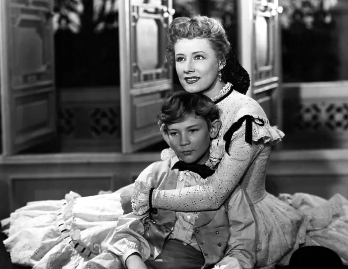 Framed Print : ANNA AND THE KING OF SIAM, Richard Lyon, Irene Dunne, 1946. TM and Copyright 20th Century Fox Film Corp. All rights reserved. Courtesy: Everett Collection