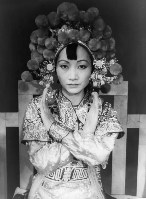 Framed Print : Anna May Wong (1905-1961), Chinese-American film actress who persevered throughout her long career against casting discrimination