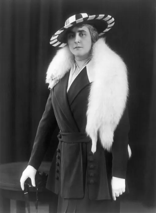 Framed Print : Anne Morgan 1873-1952 the youngest and most strong willed of J.P. Morgan's four children in 1915 inherited 3 million after his 1913 death. (BSLOC_2010_18_21)
