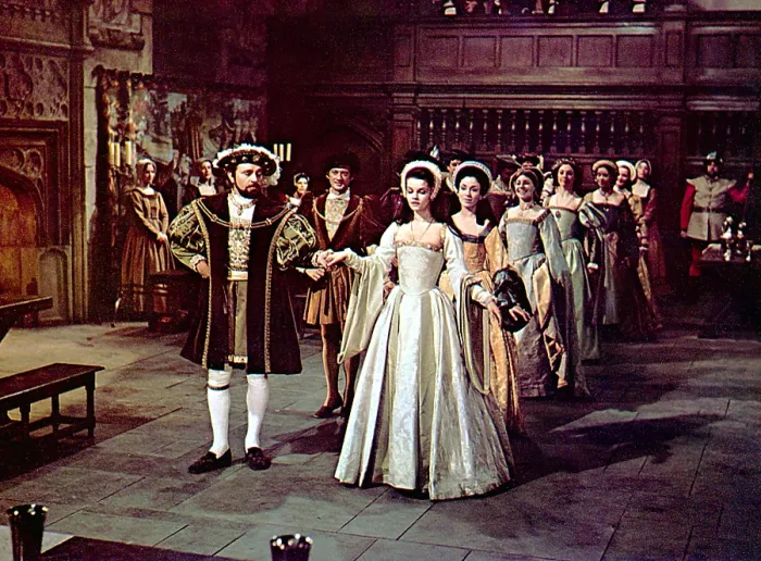 Framed Print : ANNE OF THE THOUSAND DAYS, Richard Burton, Genevieve Bujold, 1969