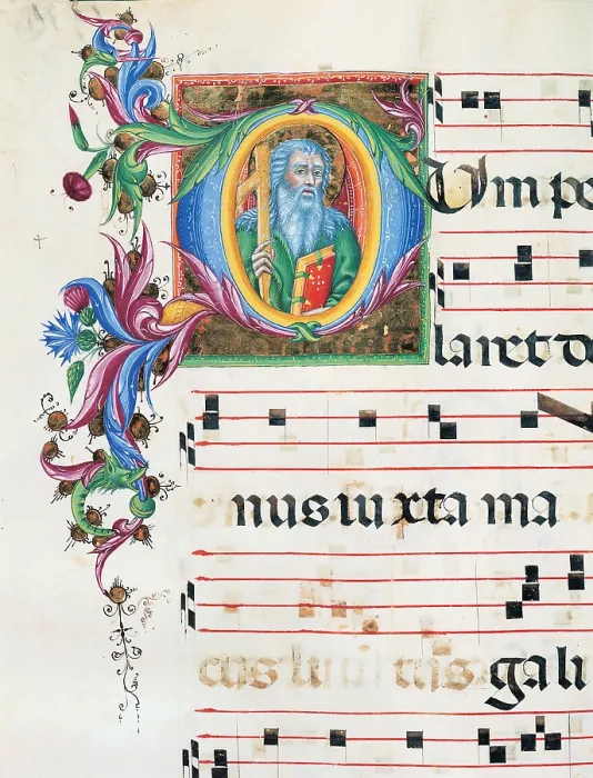 Framed Print : Anonymous Sienese painter, Day hours and night hours antiphonary from the first Saturday of Advent to the IV Sunday after Epiphany, 15th Century, illuminated manuscript, Italy Framed Print : Anonymous Sienese painter, Day hours and night hours antiphonary from the first Saturday of Advent to the IV Sunday after Epiphany, 15th Century, illuminated manuscript, Italy