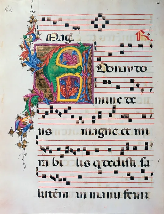 Framed Print : Anonymous Sienese painter, Day and night Antiphonary from the 6th Sunday after Pentecost to the Advent, 15th Century, illuminated manuscript, Italy, Tuscany, Siena Framed Print : Anonymous Sienese painter, Day and night Antiphonary from the 6th Sunday after Pentecost to the Advent, 15th Century, illuminated manuscript, Italy, Tuscany, Siena