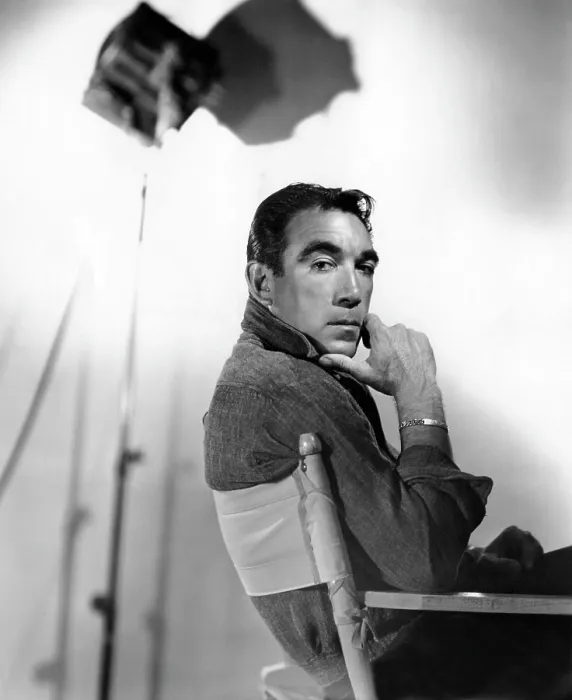 Framed Print : Anthony Quinn, 1957