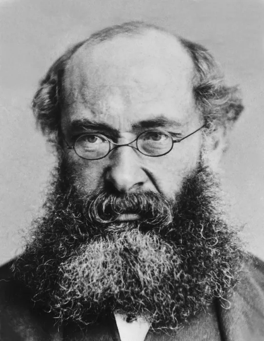 Framed Print : Anthony Trollope (1815-1882) English novelist wrote with psychological and social insight about politics, marriage, love and money in the Victoria era
