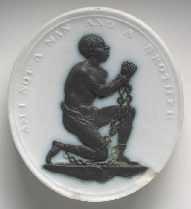 Framed Print : Anti-Slavery Medallion, Am I Not A Man and A Brother, was modeled by British artist, William Hackwood, for Wedgwood Framed Print : Anti-Slavery Medallion, Am I Not A Man and A Brother, was modeled by British artist, William Hackwood, for Wedgwood