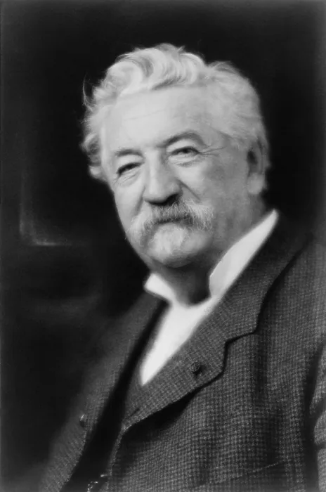 Framed Print : Antoine Lumiere (1840-1911), father of the famous Lumiere brothers, Auguste and Louis, partnered with his sons in their early efforts to develop motion pictures