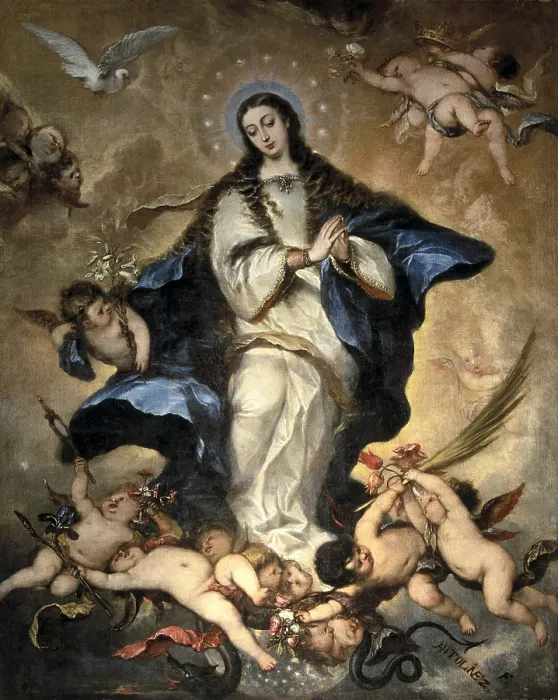 Framed Print : ANTOLINEZ, Jose (1635-1675). The Immaculate. Baroque art. Oil on canvas. SPAIN. Bilbao. Bilbao Fine Arts Museum. - CAGP / Iberfoto / Everett Collection (511577)**US SALES ONLY**