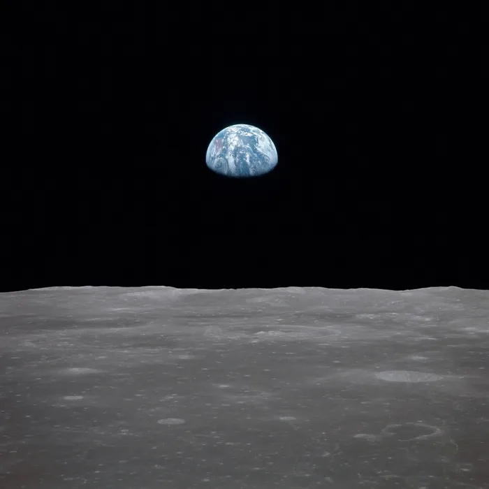 Framed Print : Apollo 11 Earth rise over the Moon. Earth on the horizon in the Mare Smythii Region of the Moon. Image 14 of a NASA sequence of 18. July 20, 1969 Framed Print : Apollo 11 Earth rise over the Moon. Earth on the horizon in the Mare Smythii Region of the Moon. Image 14 of a NASA sequence of 18. July 20, 1969