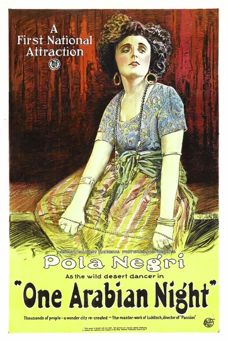 Framed Print : ONE ARABIAN NIGHT, (aka SUMURUN), Pola Negri, 1920 Framed Print : ONE ARABIAN NIGHT, (aka SUMURUN), Pola Negri, 1920