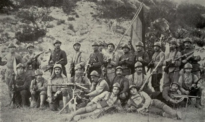 Framed Print : Armenian volunteers who fought under British General Allenby in 1918. This group fought on the Palestine front in Fall 1918, prior to the Oct Framed Print : Armenian volunteers who fought under British General Allenby in 1918. This group fought on the Palestine front in Fall 1918, prior to the Oct