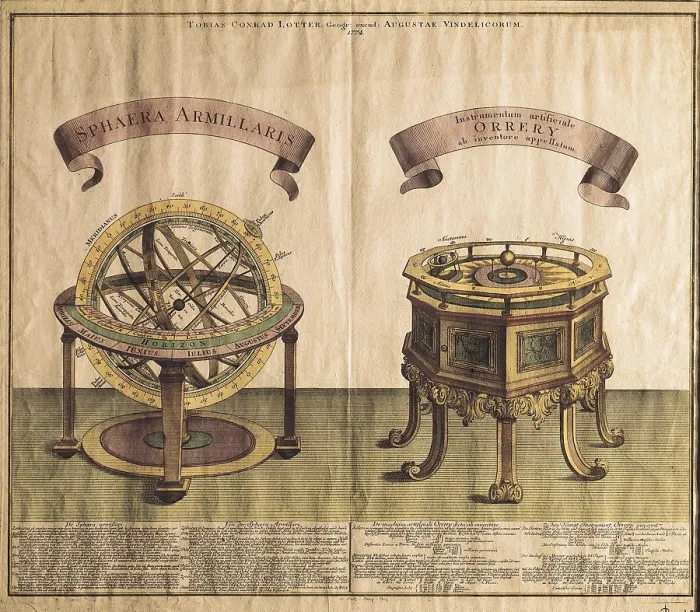 Framed Print : Armilar sphere and planetarium (1774). SPAIN. Barcelona. Barcelona Maritime Museum. - M.C.Esteban / Iberfoto / Everett Collection (125285)**US SALES ONLY** Framed Print : Armilar sphere and planetarium (1774). SPAIN. Barcelona. Barcelona Maritime Museum. - M.C.Esteban / Iberfoto / Everett Collection (125285)**US SALES ONLY**