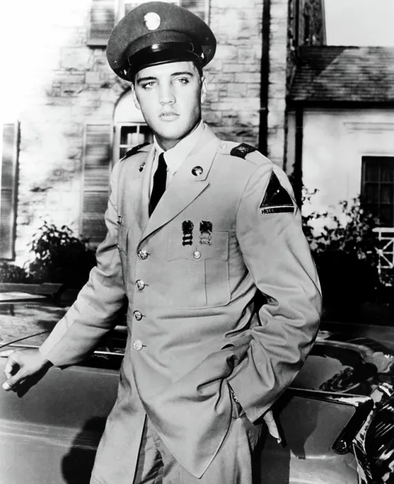 Framed Print : Army Private Elvis Presley, late 1950s