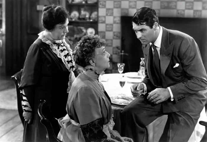 Framed Print : ARSENIC AND OLD LACE, Josephine Hull, Jean Adair, Cary Grant, 1944 Framed Print : ARSENIC AND OLD LACE, Josephine Hull, Jean Adair, Cary Grant, 1944