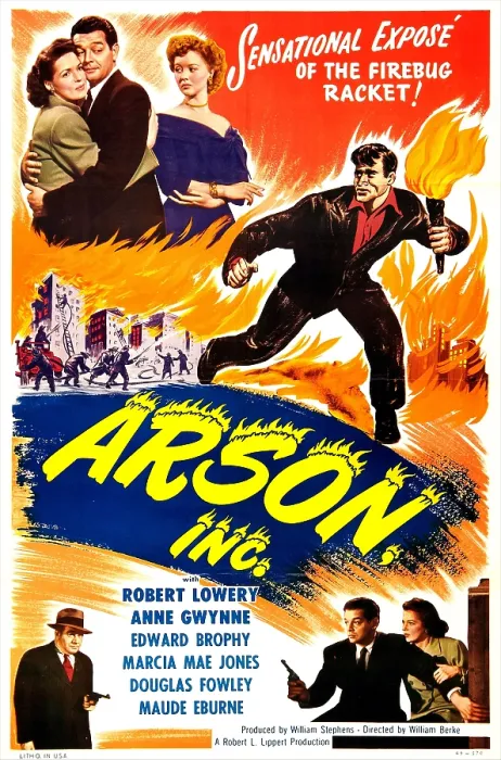 Framed Print : ARSON, INC. US poster, from left: Maude Eburne, Robert Lowery, Marcia Mae Jones, 1949 Framed Print : ARSON, INC. US poster, from left: Maude Eburne, Robert Lowery, Marcia Mae Jones, 1949