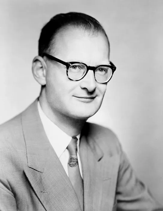 Framed Print : Arthur C. Clarke (born 1917), English writer of both science and science fiction, best known for his short story The Sentinel (1951), on which the film
