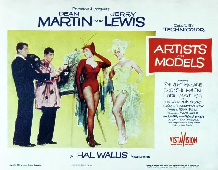 Framed Print : ARTISTS AND MODELS, Dean Martin, Jerry Lewis, Shirley MacLaine, 1955 Framed Print : ARTISTS AND MODELS, Dean Martin, Jerry Lewis, Shirley MacLaine, 1955
