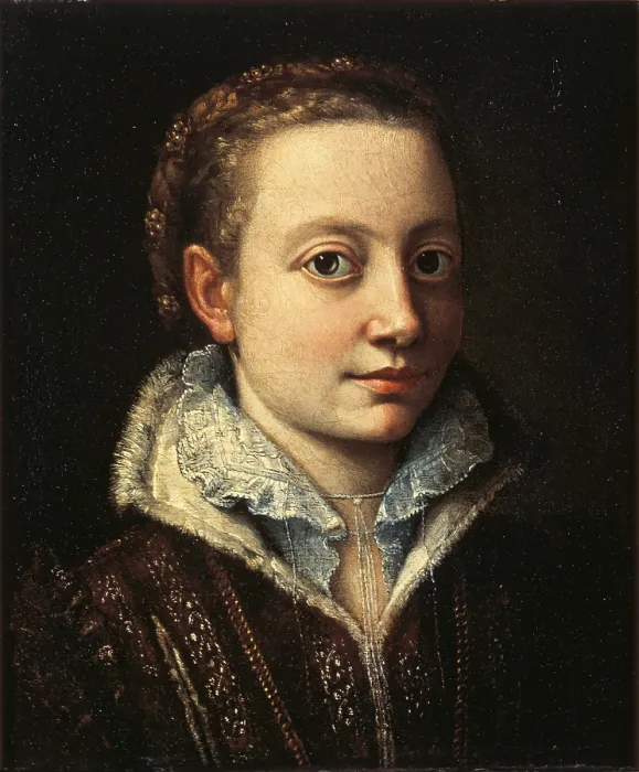 Framed Print : The Artists Sister Minerva Anguissola, by Sofonisba Anguissola, 1560 post, 17th Century, oil on canvas, cm 36 x 29 - Italy, Lombardy, Milan, Brera Art Gallery. All Framed Print : The Artists Sister Minerva Anguissola, by Sofonisba Anguissola, 1560 post, 17th Century, oil on canvas, cm 36 x 29 - Italy, Lombardy, Milan, Brera Art Gallery. All