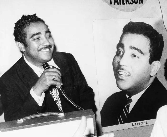 Framed Print : Assemblyman Charles Rangel spoke after he defeated former Rep. Adam Clayton Powell in Democratic primary. June 23, 1970. Powell represented Harlem in Congress for 13 terms Framed Print : Assemblyman Charles Rangel spoke after he defeated former Rep. Adam Clayton Powell in Democratic primary. June 23, 1970. Powell represented Harlem in Congress for 13 terms