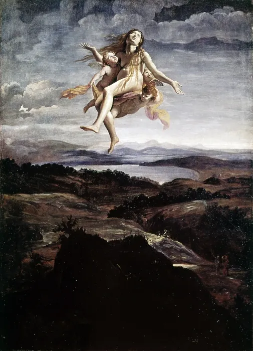Framed Print : Assumption of Mary Magdalene, by Giovanni Lanfranco, 1605, 17th Century, oil on canvas, 78 x 109 cm - Italy, Campania, Naples, National Museum of Capodimonte. Wholeartwork view Framed Print : Assumption of Mary Magdalene, by Giovanni Lanfranco, 1605, 17th Century, oil on canvas, 78 x 109 cm - Italy, Campania, Naples, National Museum of Capodimonte. Wholeartwork view