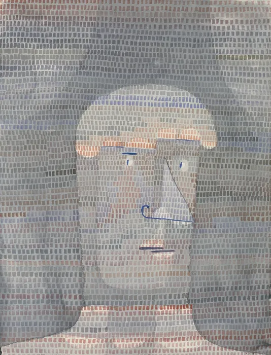 Framed Print : ATHLETE'S HEAD, by Paul Klee, 1932, Swiss drawing, watercolor, gouache, and graphite on paper Framed Print : ATHLETE'S HEAD, by Paul Klee, 1932, Swiss drawing, watercolor, gouache, and graphite on paper