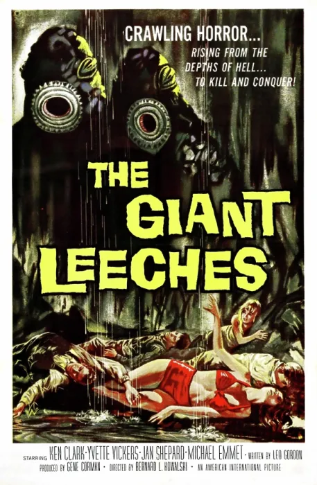 Framed Print : ATTACK OF THE GIANT LEECHES (aka THE GIANT LEECHES), poster, 1959 Framed Print : ATTACK OF THE GIANT LEECHES (aka THE GIANT LEECHES), poster, 1959