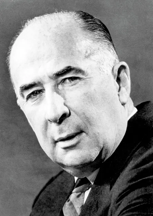 Framed Print : Attorney General John Mitchell, Washington D.C. November 2, 1969.. Courtesy: CSU Archives  /  Everett Collection