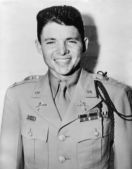 Framed Print : Audie Murphy was one of the most decorated American combat soldiers of World War 2. Afterward, he made 44 films, most Westerns