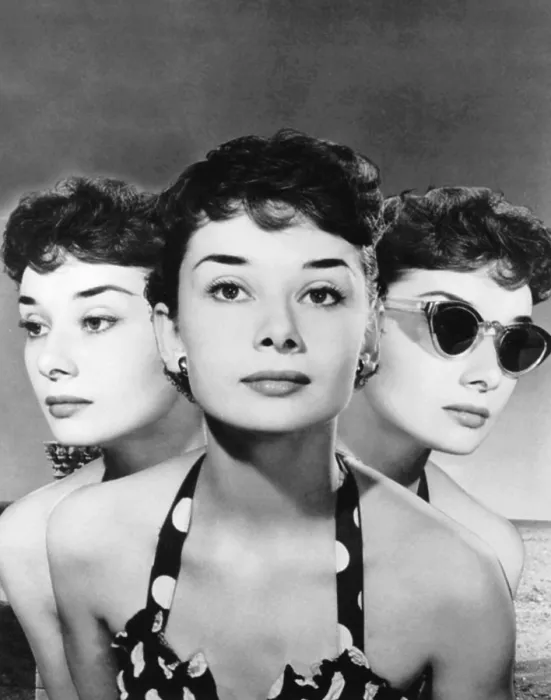 Framed Print : Audrey Hepburn, ca. 1953