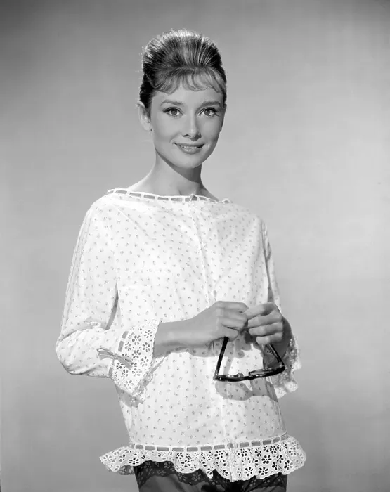 Framed Print : Audrey Hepburn, circa 1964