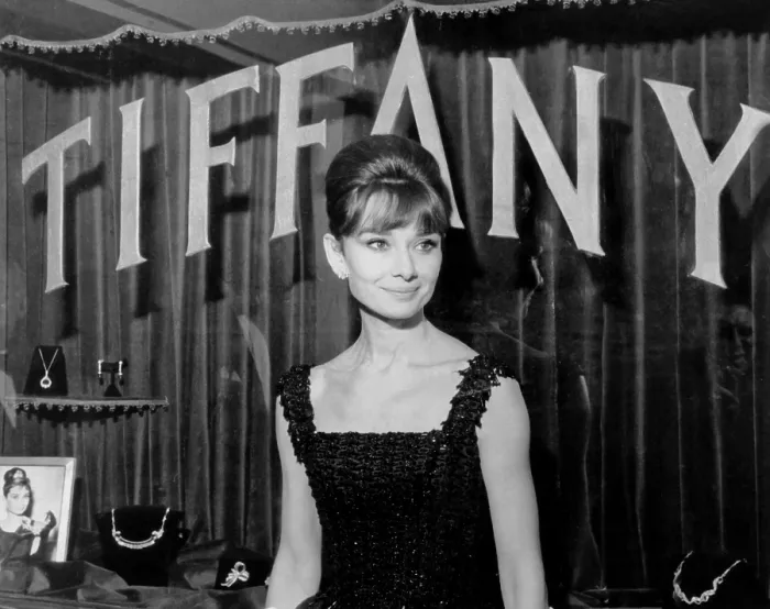 Framed Print : Audrey Hepburn, at a press event for BREAKFAST AT TIFFANY'S, 1961 Framed Print : Audrey Hepburn, at a press event for BREAKFAST AT TIFFANY'S, 1961