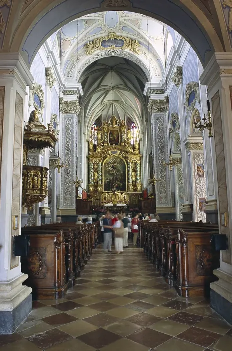 Framed Print : AUSTRIA. Krems. GOttweig Abbey. Church inside the monastery. Baroque art. - Rafa Perez / Iberfoto / Everett Collection (210181)**US SALES ONLY**