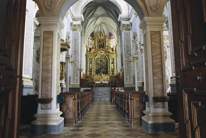 Framed Print : AUSTRIA. Krems. GOttweig Abbey. Church inside the monastery. Baroque art. - Rafa Perez / Iberfoto / Everett Collection (532274)**US SALES ONLY**
