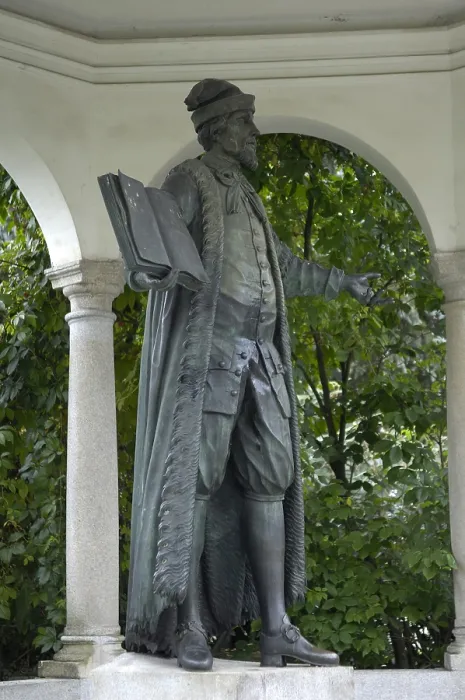 Framed Print : AUSTRIA. Linz. Statue of Johannes Kepler. AISA / Everett Collection**US SALES ONLY** Framed Print : AUSTRIA. Linz. Statue of Johannes Kepler. AISA / Everett Collection**US SALES ONLY**