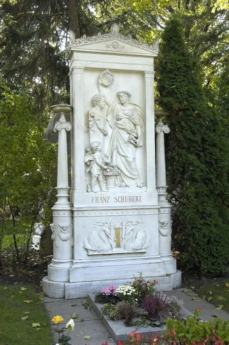 Framed Print : AUSTRIA. Vienna. Cemetery. Tomb of Franz Schubert. AISA / Everett Collection**US SALES ONLY** Framed Print : AUSTRIA. Vienna. Cemetery. Tomb of Franz Schubert. AISA / Everett Collection**US SALES ONLY**