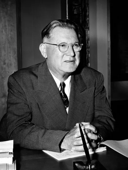 Framed Print : Author Erle Stanley Gardner. ca.1957. Courtesy: CSU Archives / Everett Collection