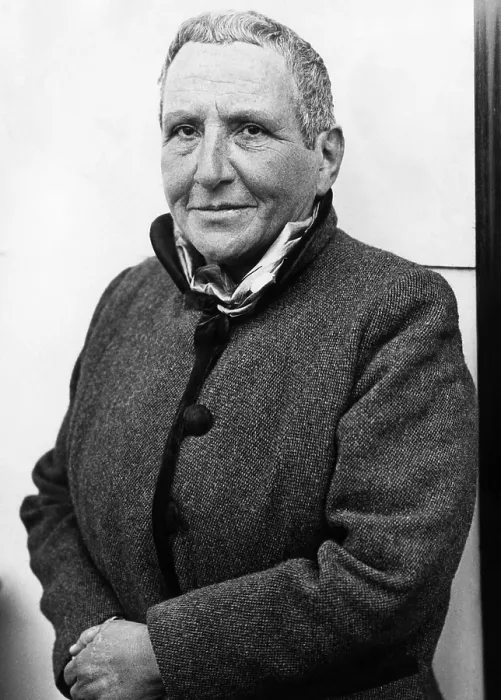 Framed Print : Author Gertrude Stein, 1934. Courtesy: CSU Archives / Everett Collection