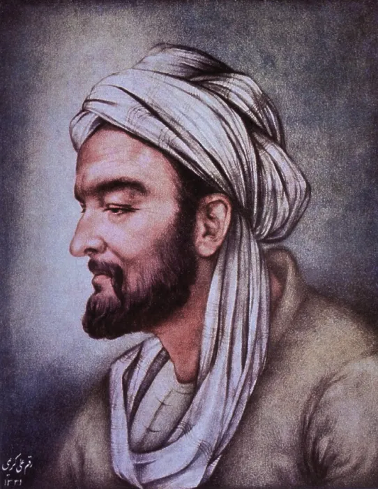 Framed Print : Avicenna (980-1037), Arab physician and author of two classic texts, BOOK OF HEALING and THE CANON OF MEDICINE