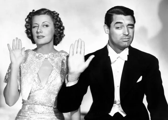 Framed Print : THE AWFUL TRUTH, Irene Dunne, Cary Grant, 1937