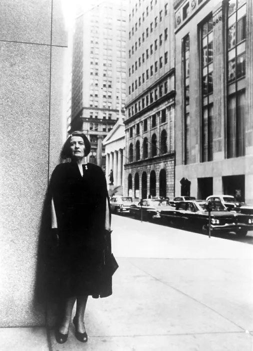 Framed Print : Ayn Rand author of CAPITALISM: THE UNKNOWN IDEAL, 1967. Courtesy: CSU Archives  /  Everett Collection