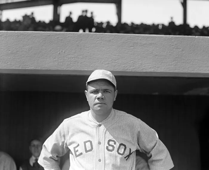 Framed Print : Babe Ruth, 1919