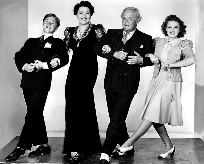 Framed Print : BABES IN ARMS, Mickey Rooney, Grace Hayes, Charles Winninger, Judy Garland, 1939