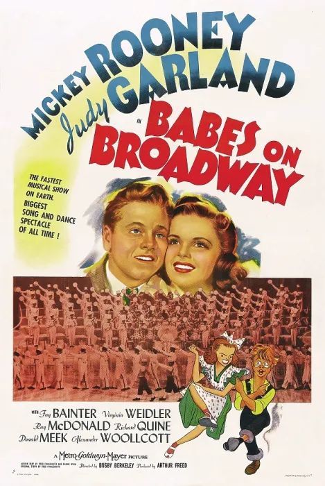 Framed Print : BABES ON BROADWAY, US poster art, from left: Mickey Rooney, Judy Garland, 1941 Framed Print : BABES ON BROADWAY, US poster art, from left: Mickey Rooney, Judy Garland, 1941