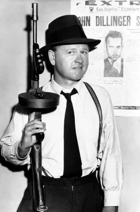 Framed Print : BABY FACE NELSON, Mickey Rooney, 1957