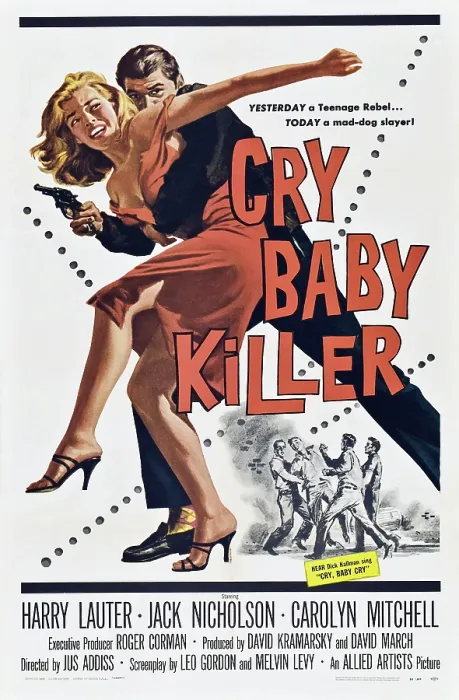 Framed Print : CRY BABY KILLER, 1958
