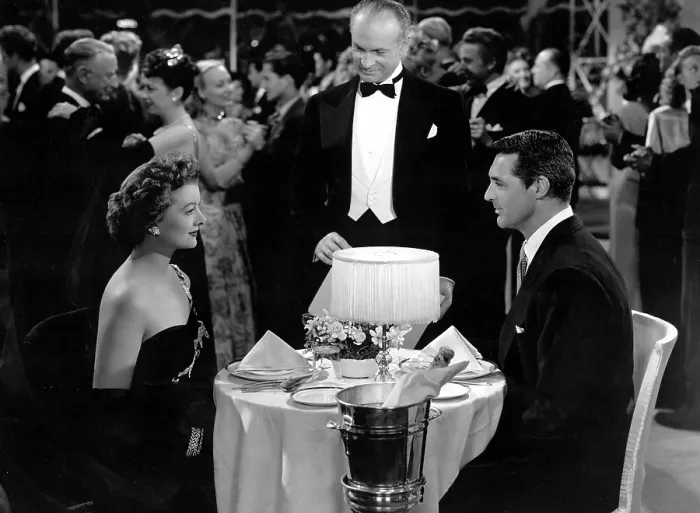 Framed Print : THE BACHELOR AND THE BOBBY-SOXER, Myrna Loy, Cary Grant, 1947