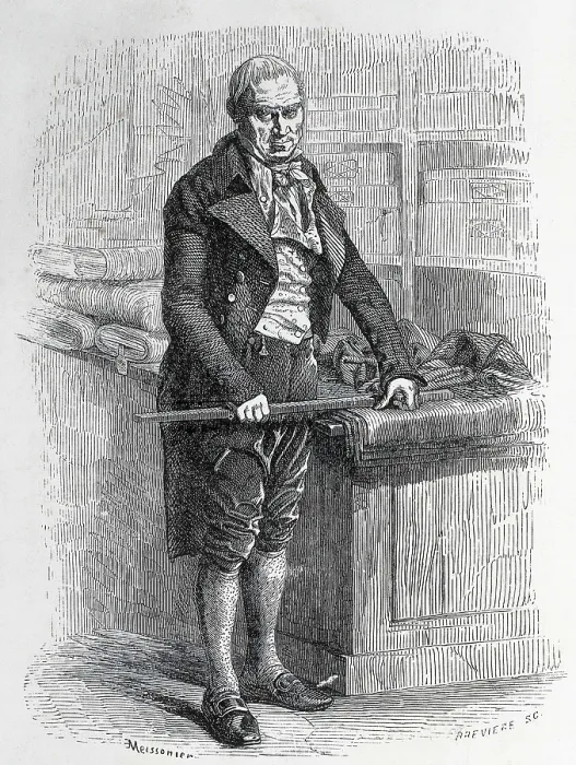 Framed Print : BALZAC, Honor de (1799-1850). Representation of 'Monsieur Guillaume' to illustrate 'La Comdie humaine' of Balzac. Edition published in Paris in 1863 Framed Print : BALZAC, Honor de (1799-1850). Representation of 'Monsieur Guillaume' to illustrate 'La Comdie humaine' of Balzac. Edition published in Paris in 1863