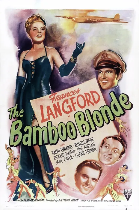 Framed Print : THE BAMBOO BLONDE, US poster art, left: Frances Langford, 1946