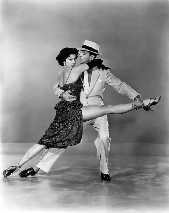 Framed Print : THE BAND WAGON, Cyd Charisse, Fred Astaire, 1953
