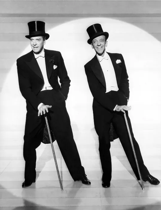 Framed Print : THE BAND WAGON, Jack Buchanan, Fred Astaire, 1953