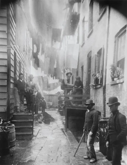Framed Print : BANDITS ROOSE, was photographed in an alley at 59 1 / 2 Mulberry Street, by Jacob Riis, c. 1888-90 Framed Print : BANDITS ROOSE, was photographed in an alley at 59 1 / 2 Mulberry Street, by Jacob Riis, c. 1888-90